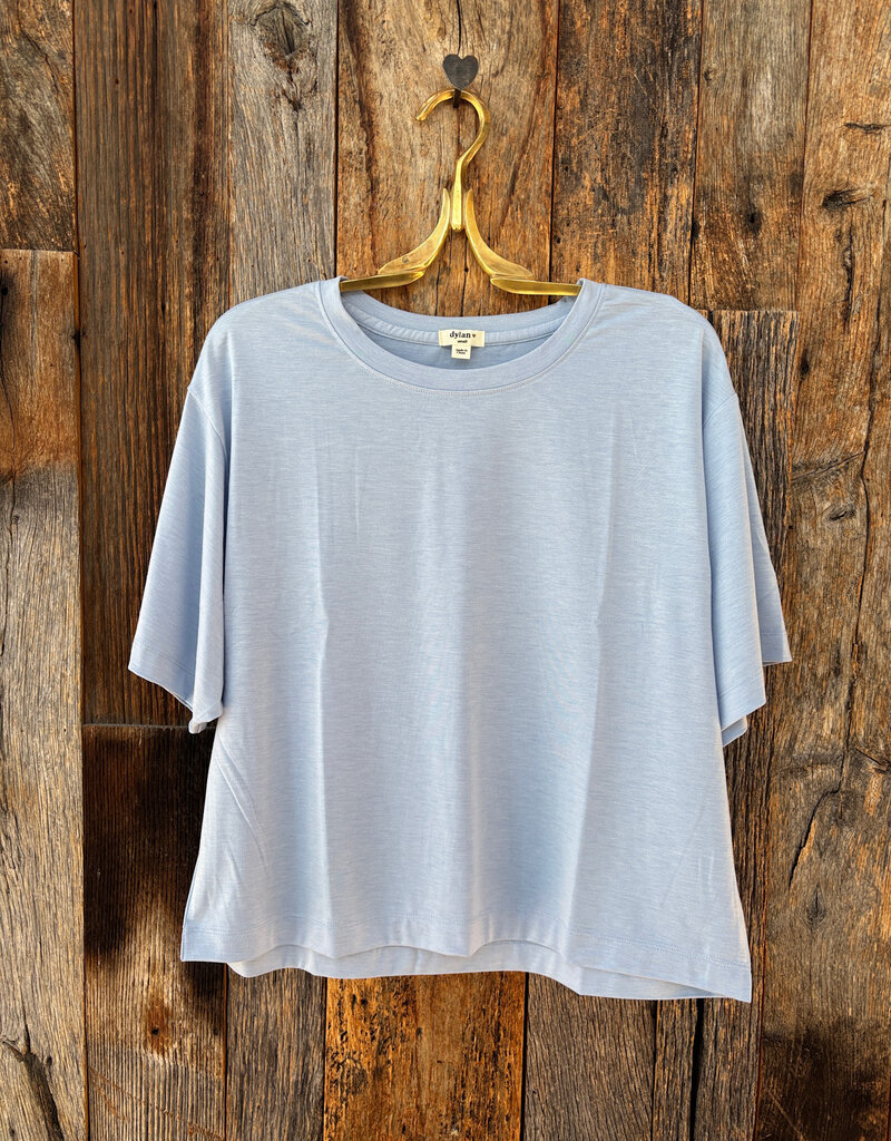 Dylan Dylan S/S Modern Tee Sky