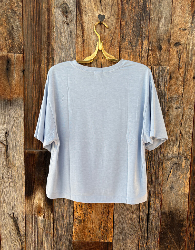 Dylan Dylan S/S Modern Tee Sky