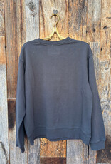 Z Supply Z Supply La Playa Boyfriend Sweatshirt Black