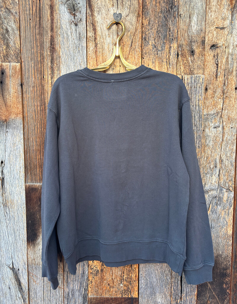 Z Supply Z Supply La Playa Boyfriend Sweatshirt Black