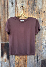 Z Supply Z Supply Tourist Tee Chocolate Cherry