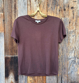 Z Supply Z Supply Tourist Tee Chocolate Cherry