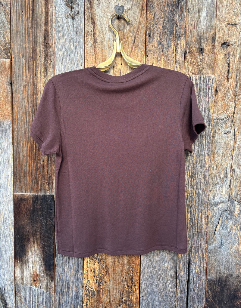 Z Supply Z Supply Tourist Tee Chocolate Cherry
