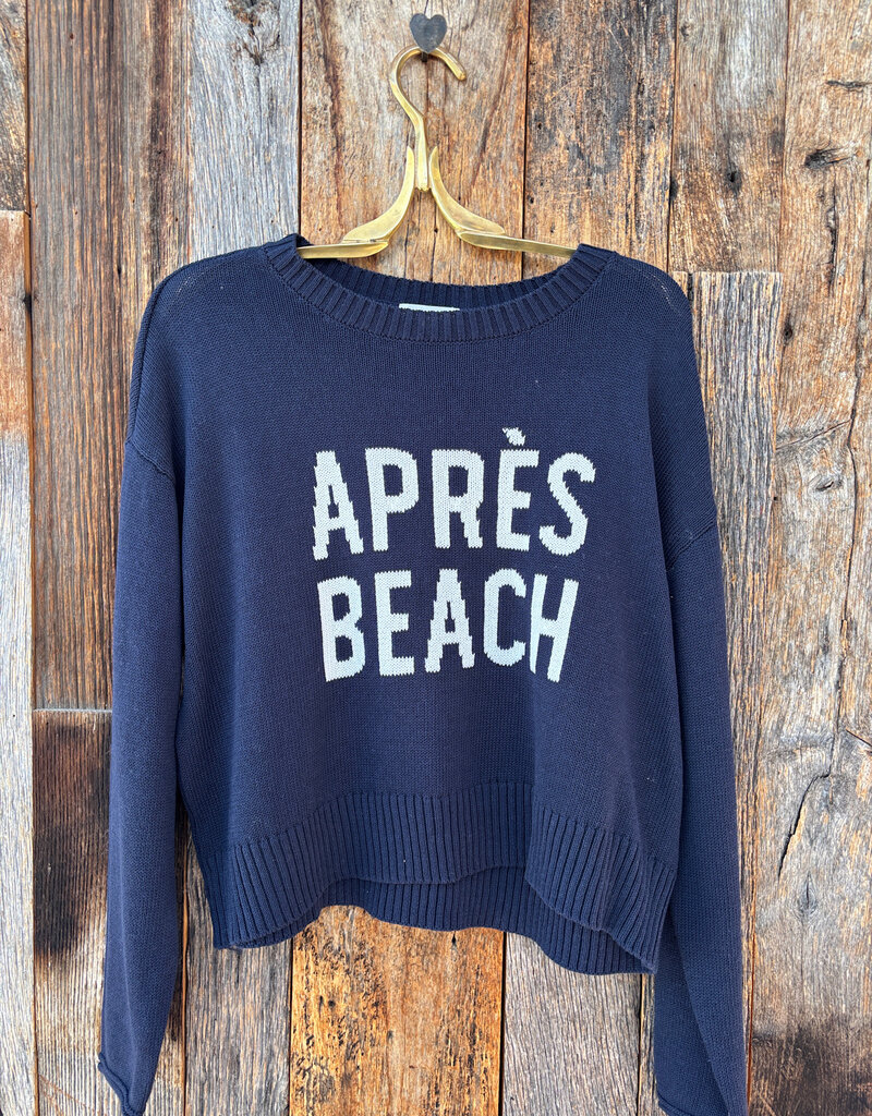 Z Supply Z Supply Apres Beach Sienna Sweater Eclipse
