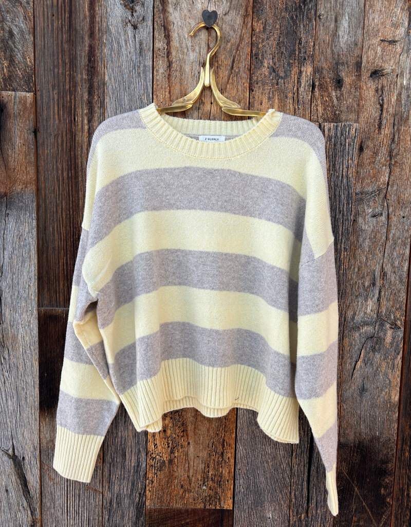 Z Supply Z Supply Cirrus Stripe Sweater Sunnyside