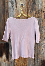 Project Social T Project Social T Jude V-Neck Elbow Sleeve Tee Dusty Lilac