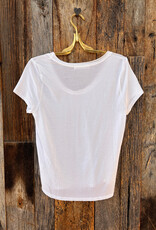 Project Social T Project Social T Flora U-Neck Tee White