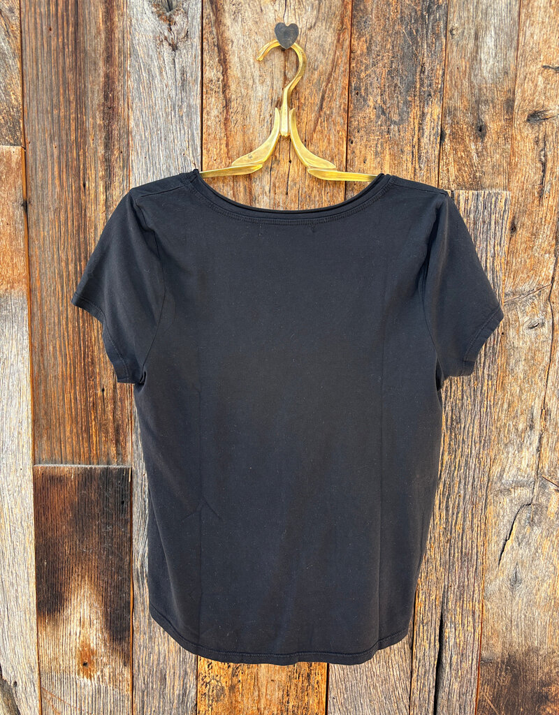 Project Social T Project Social T Flora U-Neck Tee Black