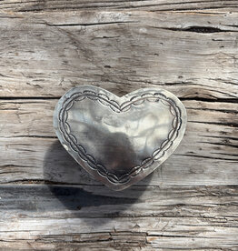 J. Alexander Silver Corazon Silver Keepsake Box