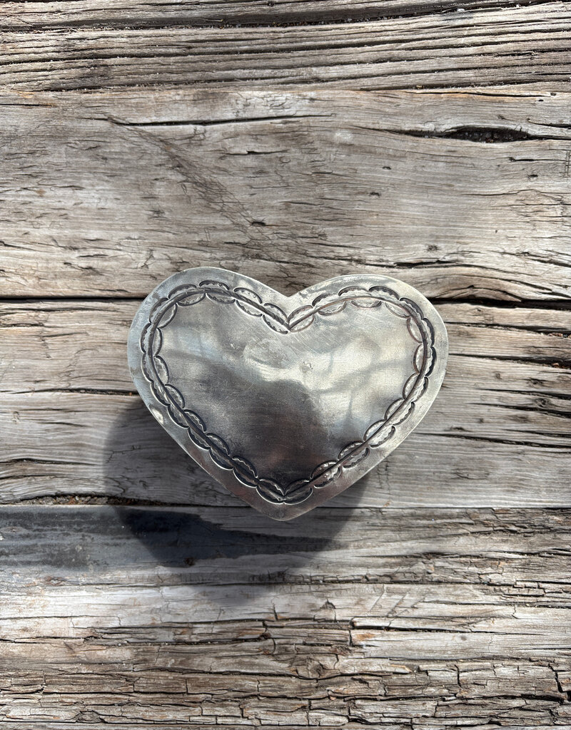 J. Alexander Silver Corazon Silver Keepsake Box