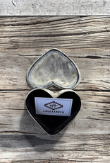 J. Alexander Silver Corazon Silver Keepsake Box