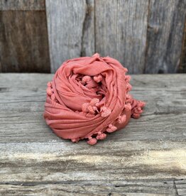 Matta Matta Dupatta Plain Shawl Emberglow