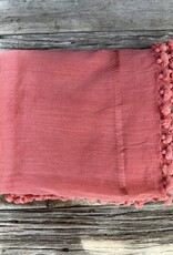 Matta Matta Dupatta Plain Shawl Emberglow