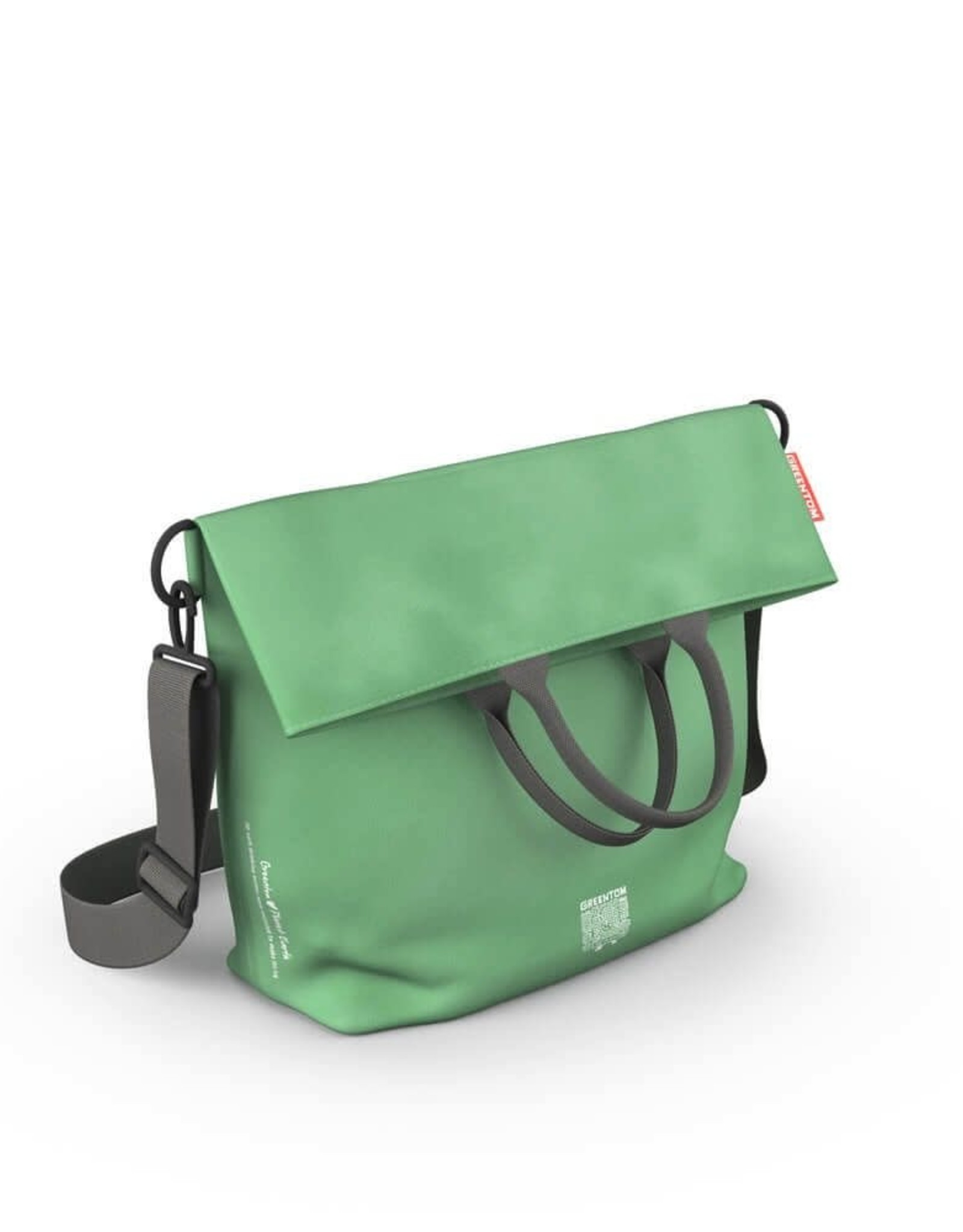 Greentom Diaper Bag Made From Recycled Bottles.