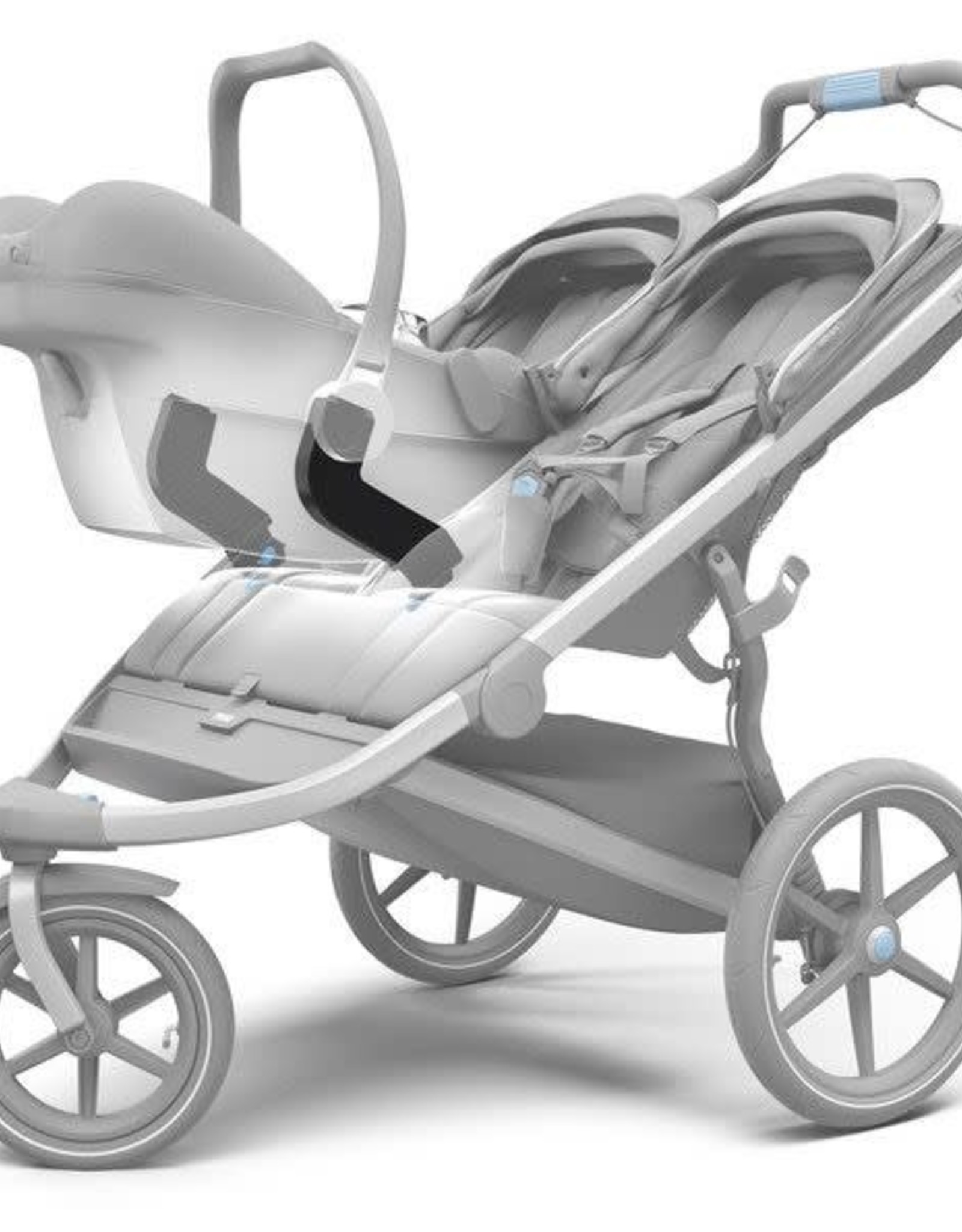Thule Urban Glide Infant Car Seat Adapter for Nuna, Maxi-Cosi