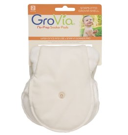 GroVia GroVia - Hybrid Diapering - No-Prep Soaker Pads 2-pack
