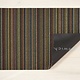 Chilewich Doormat 18x28: Shag Skinny Stripe BRIGHT MULTI