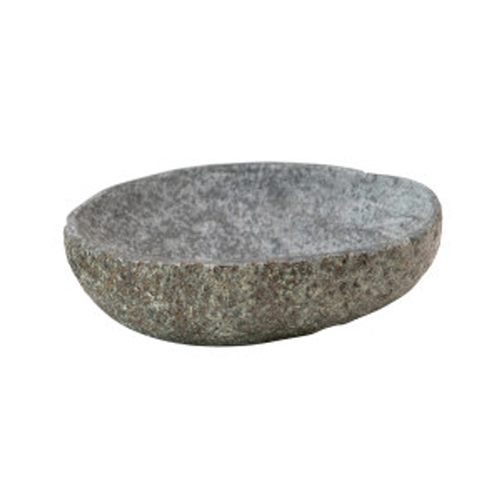 4 1/4" Round Natural Stone Bowl
