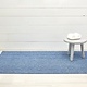 Chilewich Doormat 18x28: Shag Heathered CORNFLOWER
