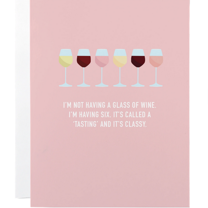 Classy Cards Classy Cards: Wine Tasting