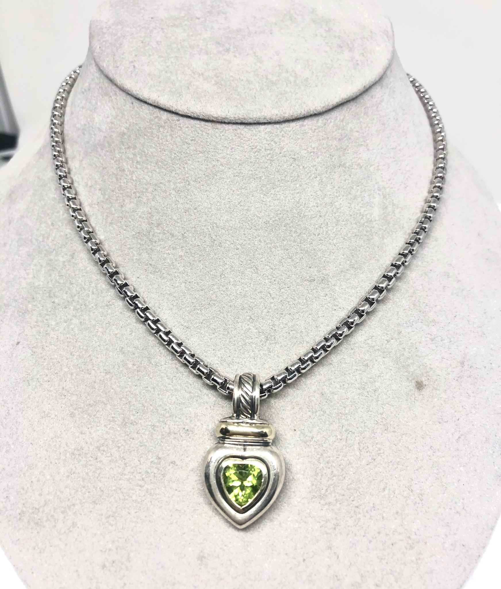 David yurman deals peridot necklace