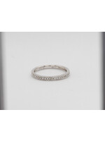 18KW 1.92g .11g Diamond Stackable Band (size 6.5)