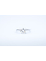 14KW 2.48g 1.50ct I/VS2 Round Diamond Solitaire Engagement Ring (size 7)