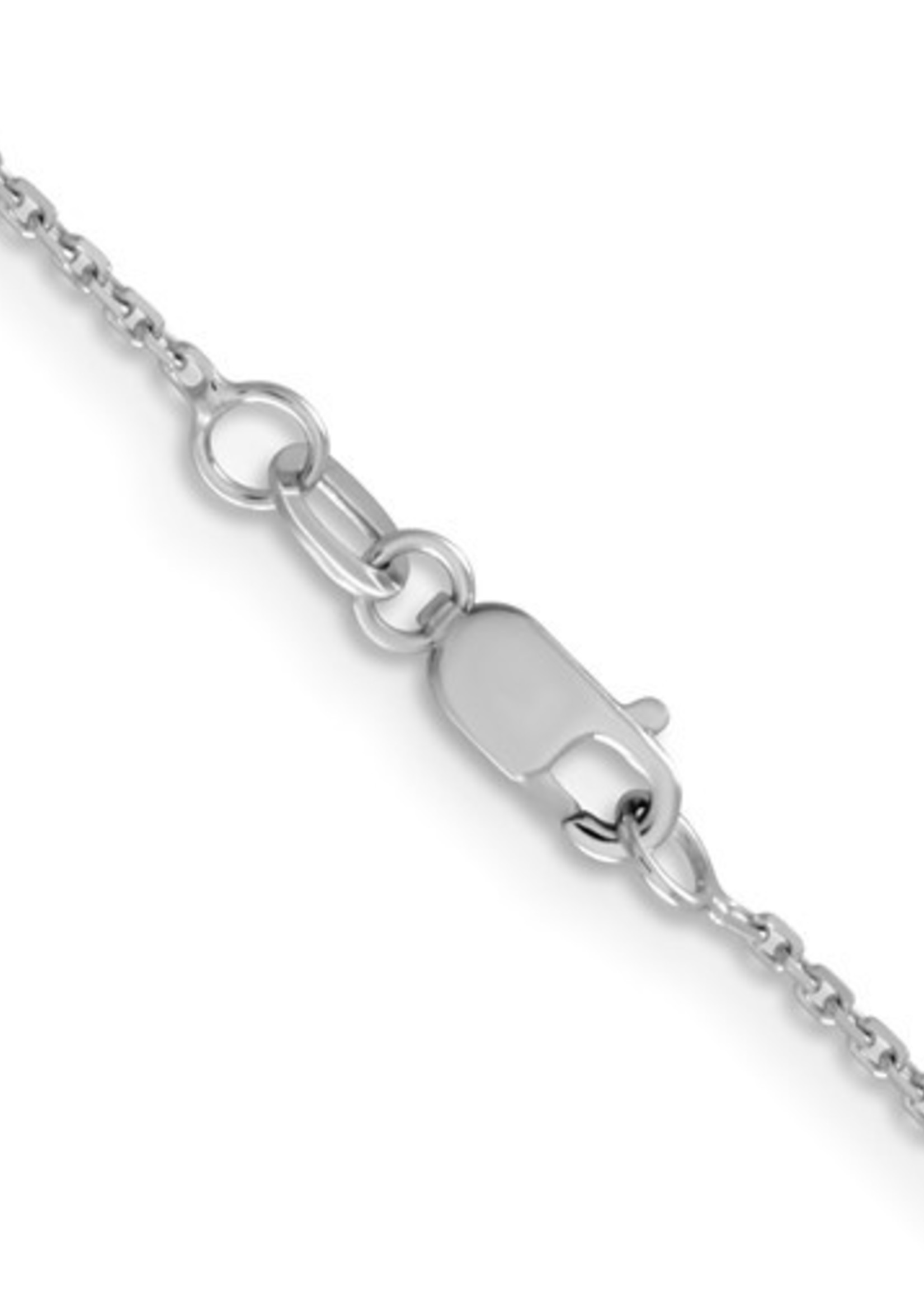 14KW 1.80g 1mm Diamond Cut Cable Chain 16-18"