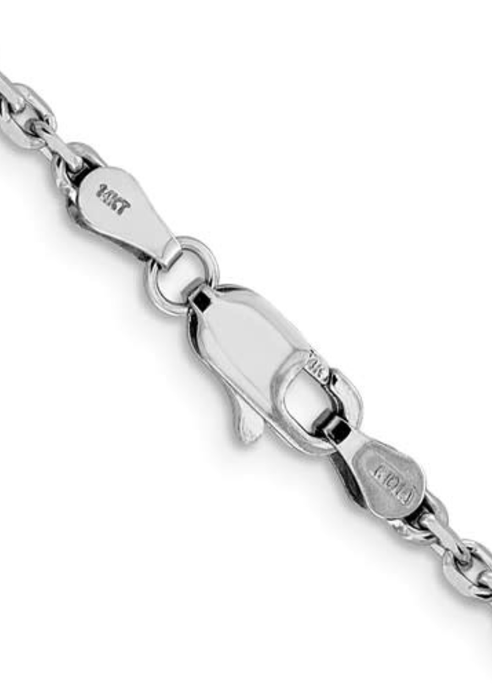 14KW 13.78g 2.70mm Diamond Cut Cable Chain "24
