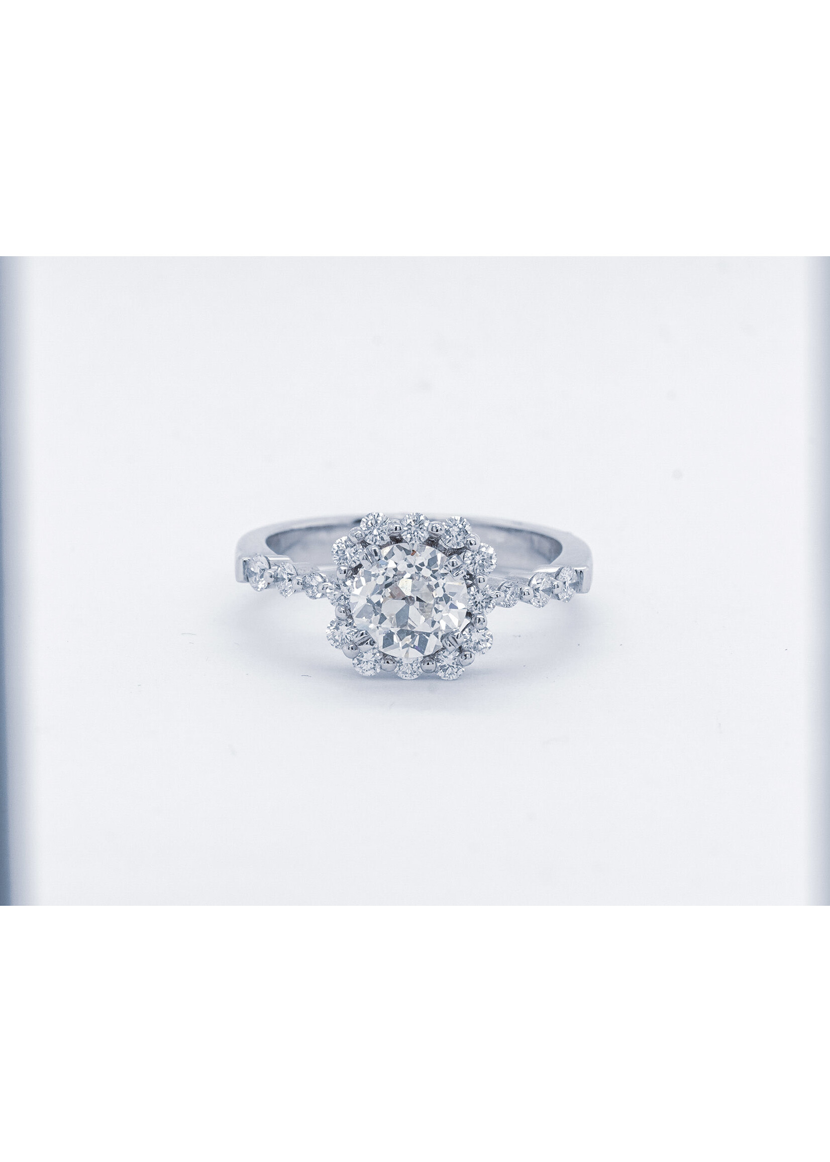 14KW 3.71g 1.69TW (1.19ctr)J/K VS2 Natalie K Diamond Engagement Ring (size 6.5)