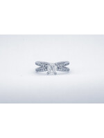 14KW 3.46g 1.37ctw (.97ctr) H/VVS2 GIA Cushion Diamond Engagement Ring (size 7)