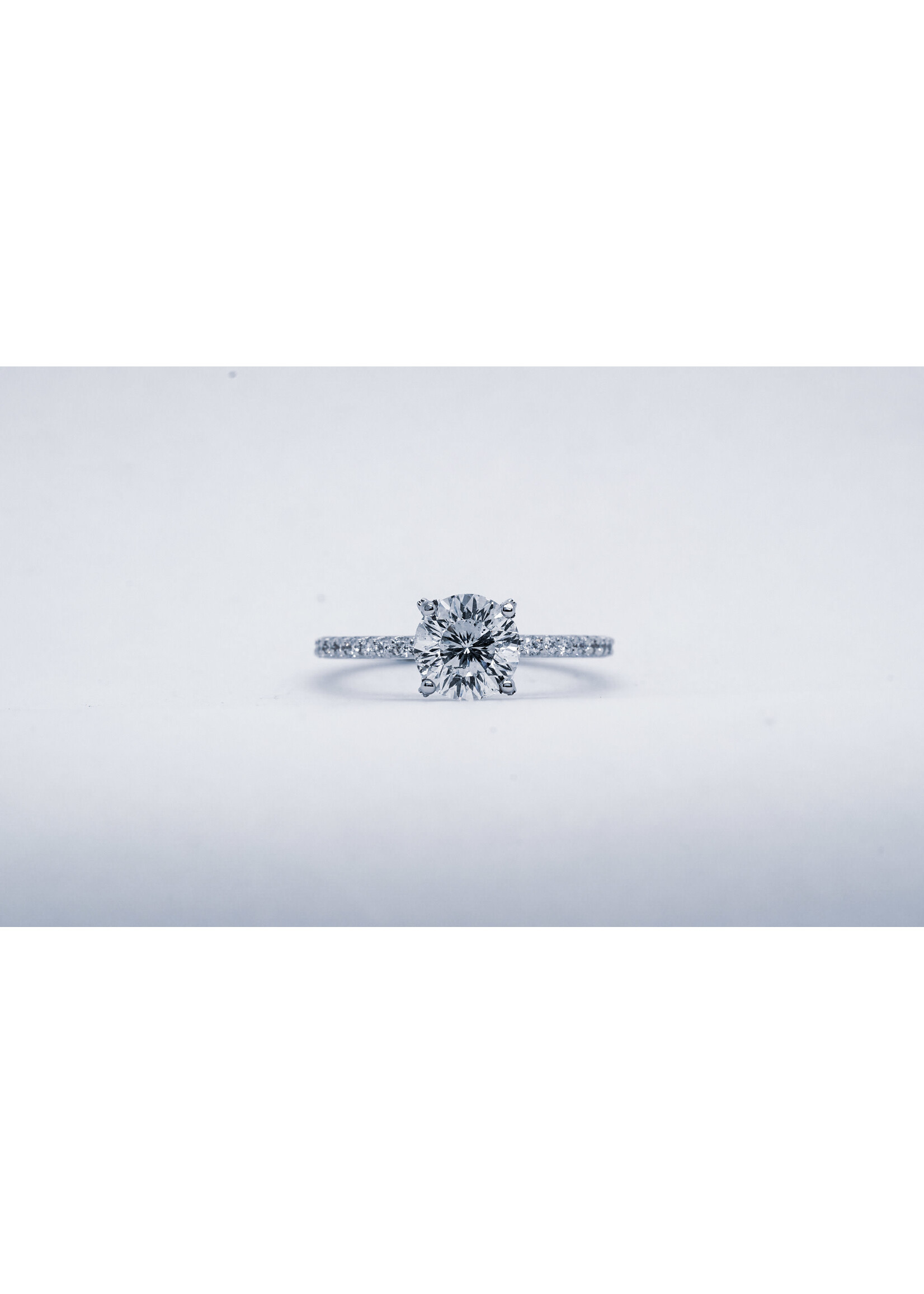 14KW 2.09g 1.81ctw (1.45ctr) G/SI2 Celebration Cut Diamond Engagement Ring (size 7)