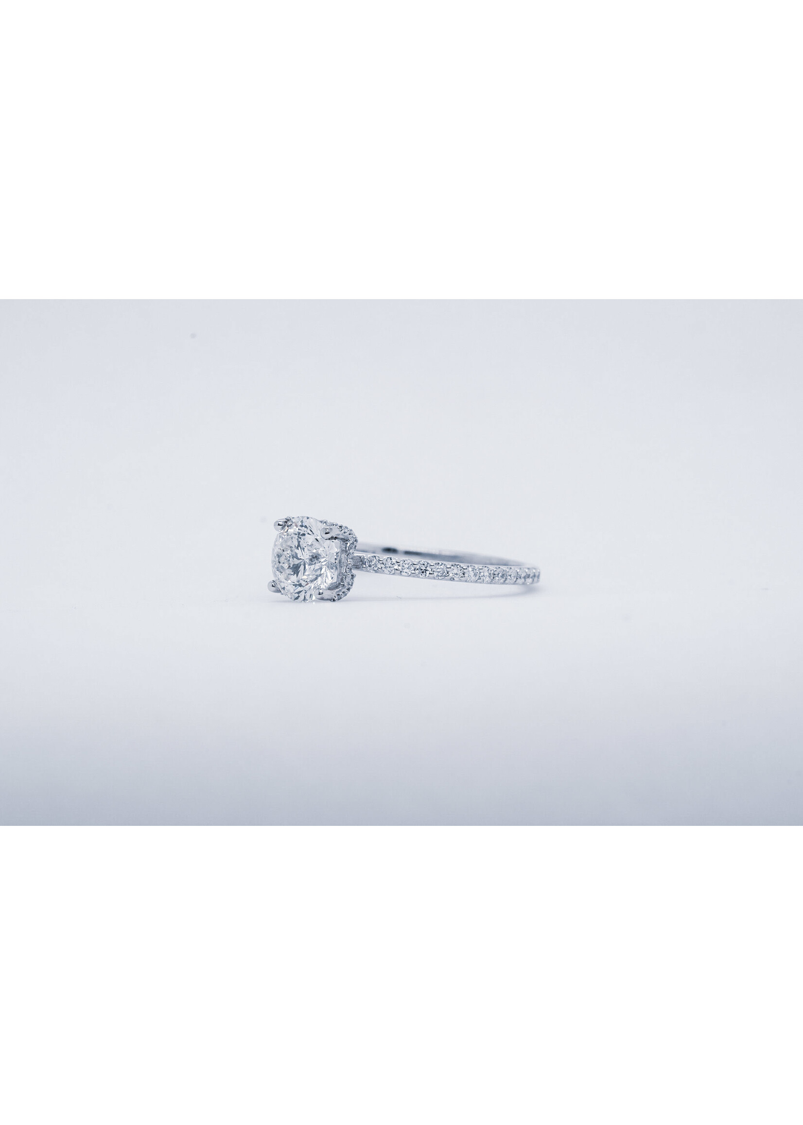 14KW 2.09g 1.81ctw (1.45ctr) G/SI2 Celebration Cut Diamond Engagement Ring (size 7)