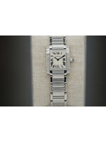 Cartier Tank Francaise Small Model 25mm x 20mm Stainless