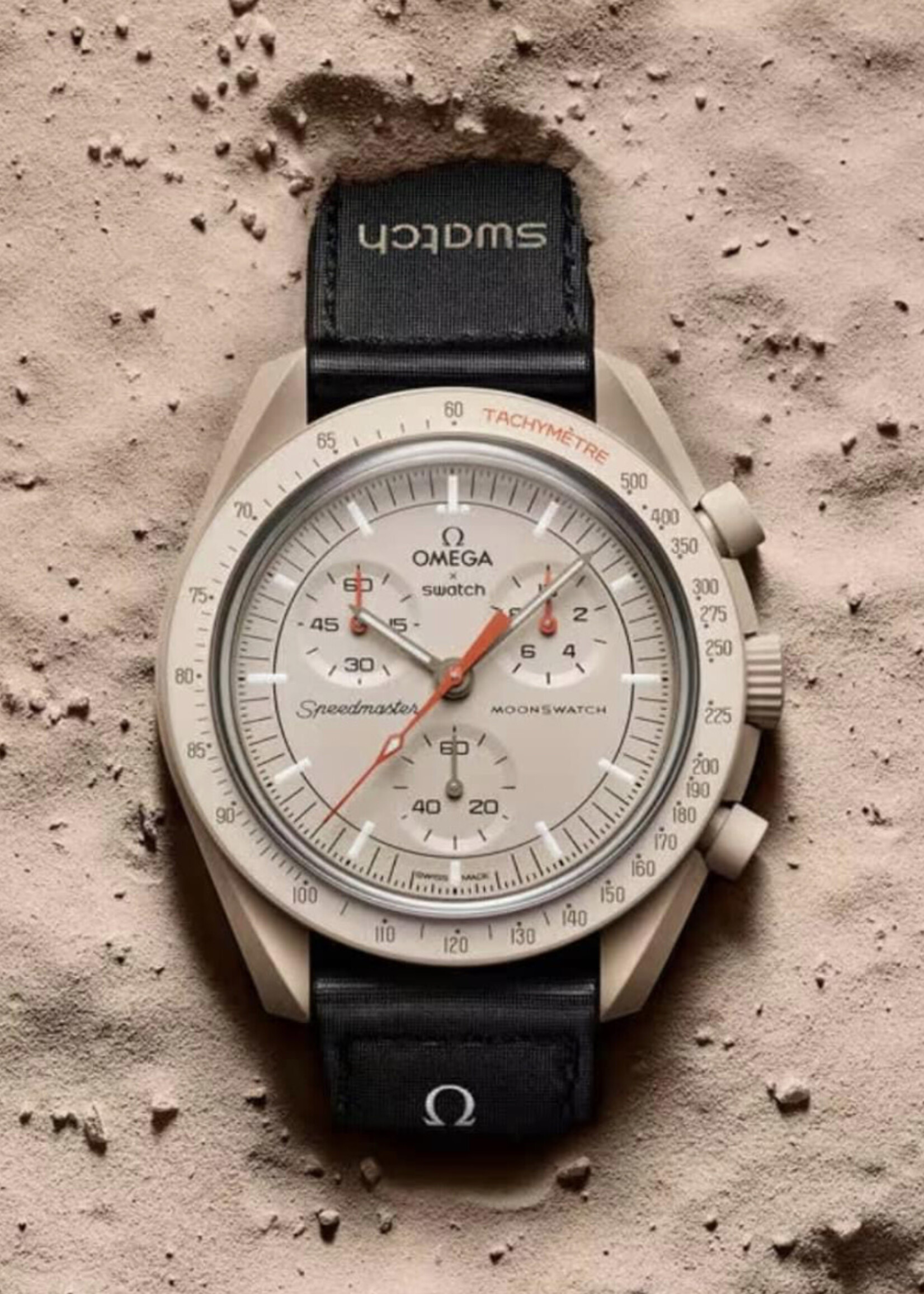 Men's Mission To Jupiter Omega Speedmaster Swatch - Franklin Fine