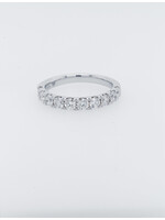 14KW 3.26g 1.00ctw Diamond U Prong Stackable Wedding Band (size 6.5)