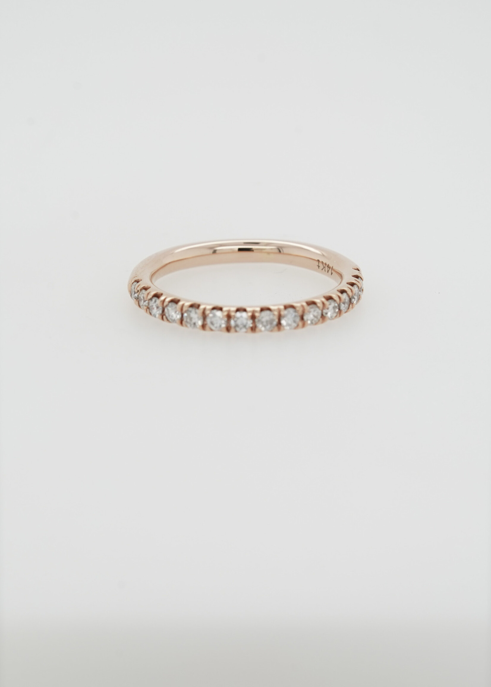 14KR 2.72g .40ctw Diamond Stackable Band (size 6)