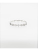 18KW 2.1g .22ctw Diamond Stackable Band (size 6.5)