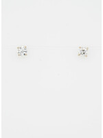 14KY .54ctw I-J/VS2-SI1 Old European Cut Diamond Stud Earrings