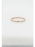 14KR 1.3g .18ctw Diamond Stackable Band (size 7)