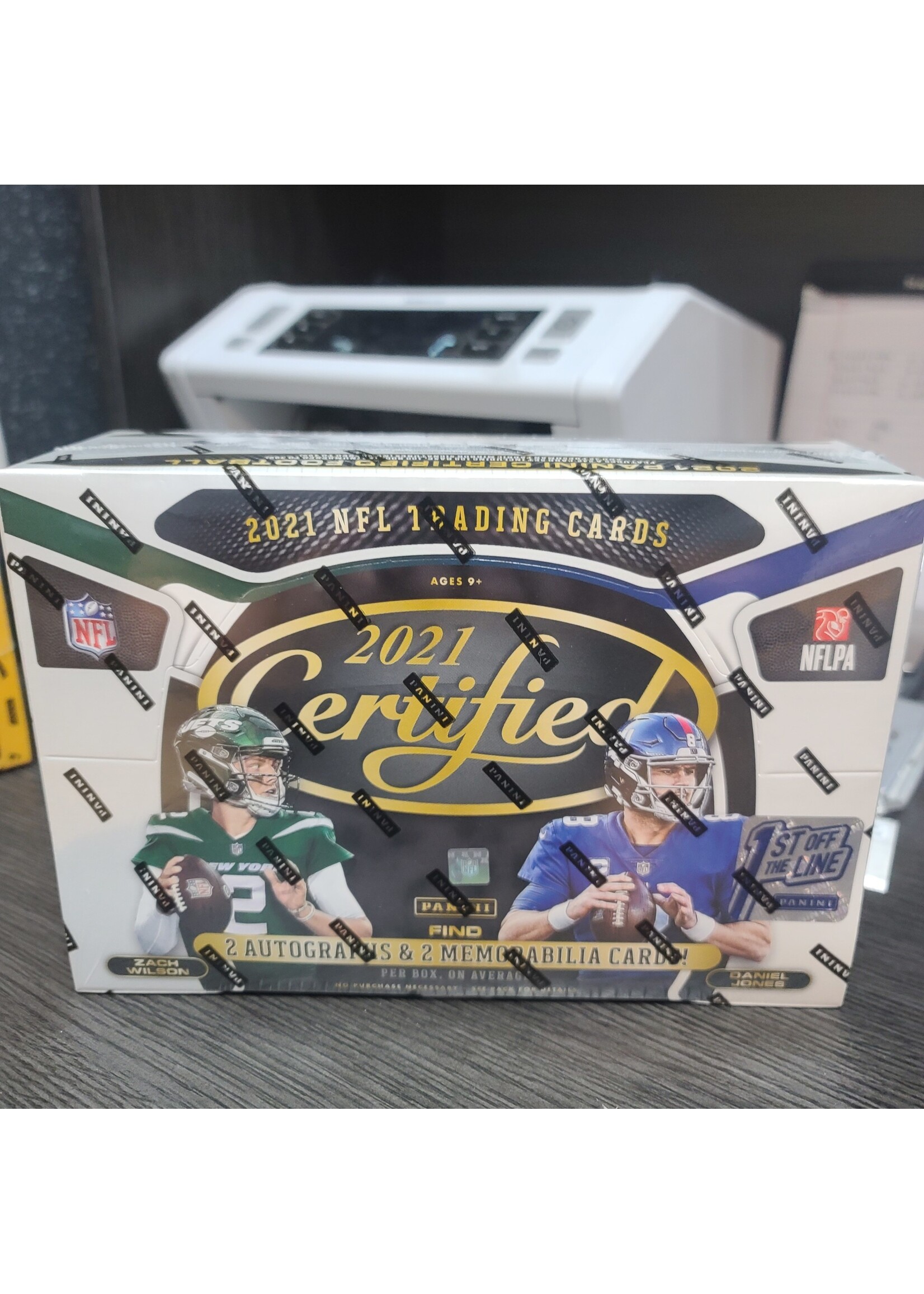 Certified Hobby 2021 Football NFL Unopened Wax Box FOTL