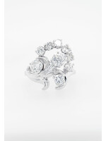 14KW 5.3g 2.00ctw Diamond Antique Ring (size 6)