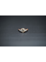 14KR 3.56g 3.10ctw (2.40ctr) L-M/VS1 European Cut Diamond Engagement Ring (size 5)