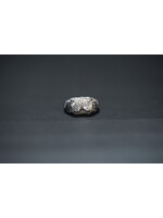 Platinum 3.65g 1.40ctw J/VS2 Mine Cut Diamond Two-Stone Vintage Ring (size 5.5)