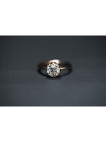 18KY 4.80g 2.03ct G/SI3 Old European Cut Diamond Engagement Ring (size 6)