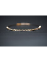 14KY 6.92g 1.99ctw Diamond Flex Bangle