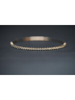 14KY 6.52g 1.47ctw Diamond Flex Bangle