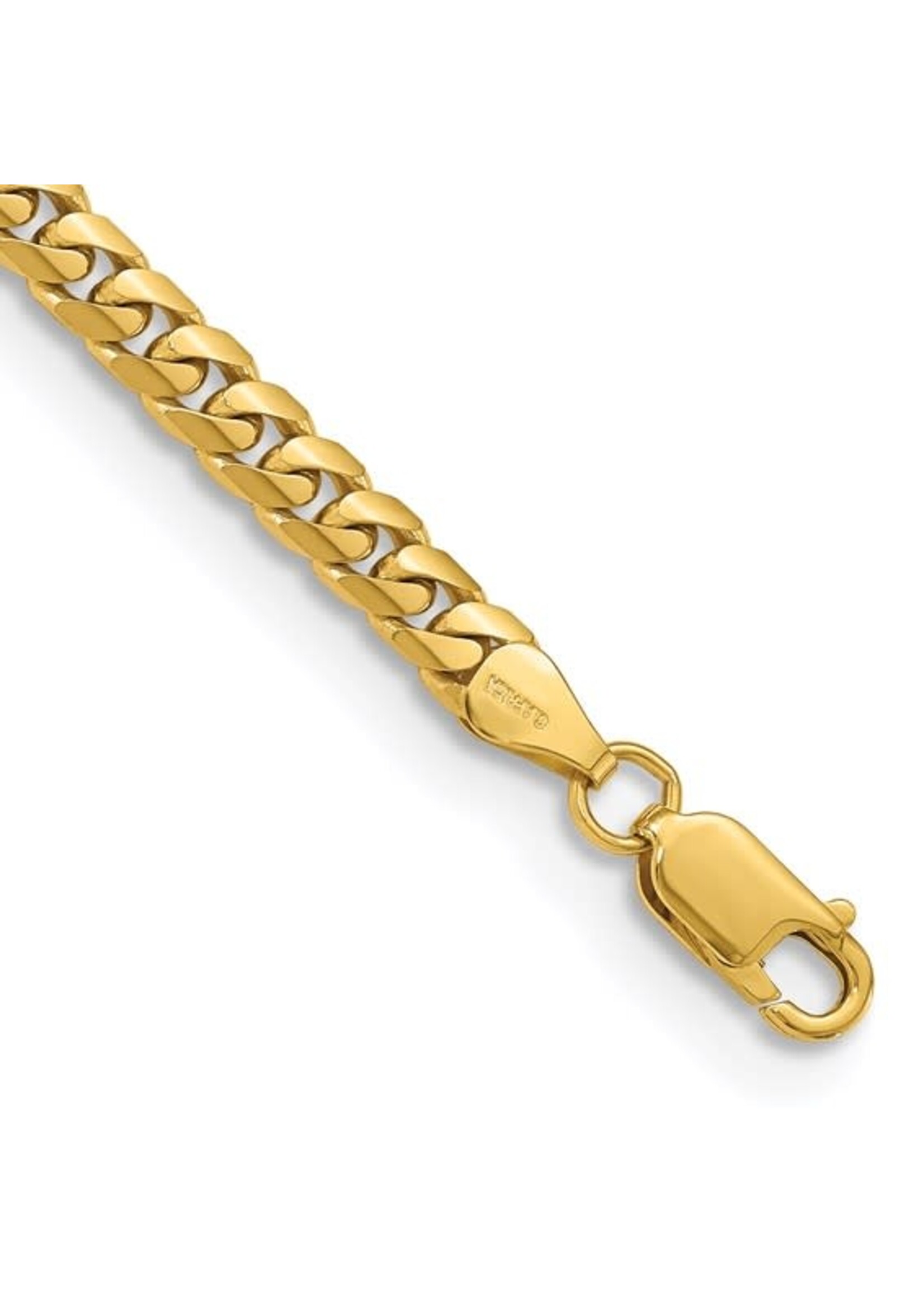 14KY 15.85g 5mm Cuban Link Bracelet 8.5"