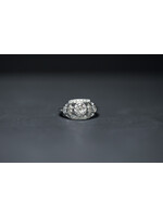 18KW 5.25g 2.11ctw (1.01ctr) H/I1 Diamond Engagement Ring (size 7)