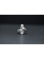 14KW 6.22g 1.86ctw Diamond Baguette Fashion Ring (size 9)